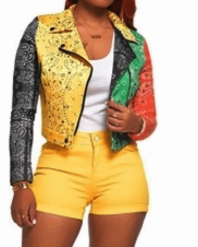 Bandanna Motorcycle Jacket