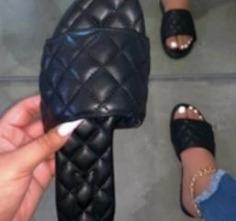 Natasha slides - PINKIE POSH APPAREL & ACCESSORIES