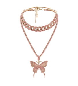Butterfly Necklace - PINKIE POSH APPAREL & ACCESSORIES