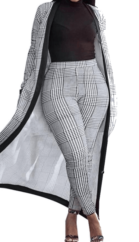 Casual Chrissy Black/White