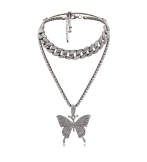 Butterfly Necklace - PINKIE POSH APPAREL & ACCESSORIES