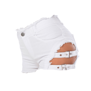 Double Buckle Shorts - PINKIE POSH APPAREL & ACCESSORIES