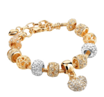 Heart Charm Bracelet - PINKIE POSH APPAREL & ACCESSORIES