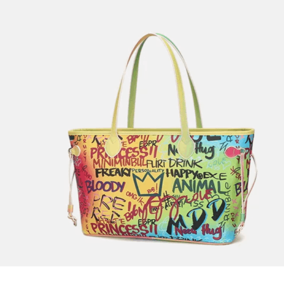 Graffiti Bag - PINKIE POSH APPAREL & ACCESSORIES