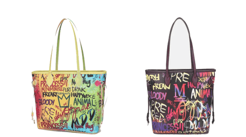 Graffiti Bag - PINKIE POSH APPAREL & ACCESSORIES