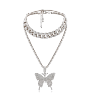 Butterfly Necklace - PINKIE POSH APPAREL & ACCESSORIES