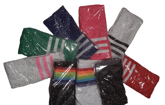 Thigh High Glitter Socks - PINKIE POSH APPAREL & ACCESSORIES
