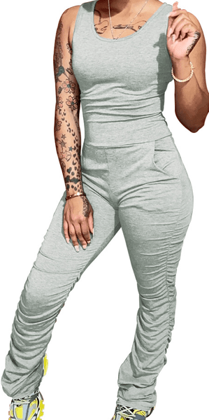 Women Sporty Jumpsuit - PINKIE POSH APPAREL & ACCESSORIES